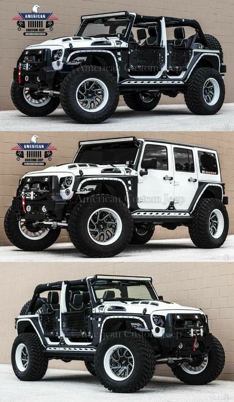 A collection of customized🔧 jeeps that I find cool❄ and interesting.🇺🇸 #Jeeps #jeeplife #jeepwrangler #rubicon #badassjeeps #customjeeps #jeepnation #jeepworld #jeeplove #itsajeepthing #jeeprubincon #4x4jeep #jeep #jeepliberty #jeeprenegade #jeeploredo #jeepscrambler #jeepgravity Jeep Wrangler Grill, Aksesoris Jeep, Jeep Wrangler Custom, Mobil Off Road, Accessoires 4x4, 4 Door Jeep Wrangler, White Jeep, Badass Jeep, Jeep Photos