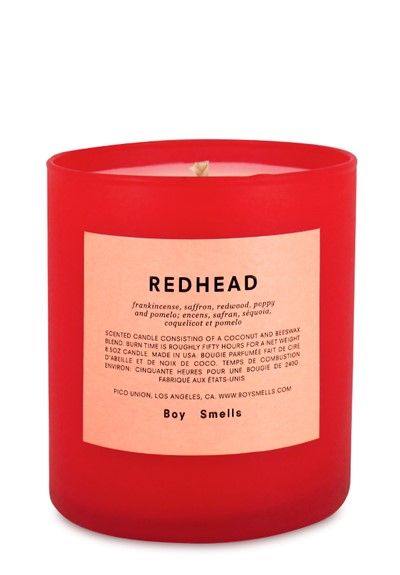 Redhead Scented Candle by Boy Smells Boy Smells, Candle Ideas, Bath And Body Work, Bath And Body Works Perfume, Packaging Labels, Asheville, Scented Candle, Bath Body, Body Works