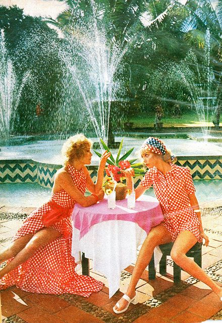 Patti Hansen, Summer Sportswear, American Summer, Palm Spring, Lauren Hutton, Slim Aarons, 1970s Fashion, Italian Summer, Vintage Summer