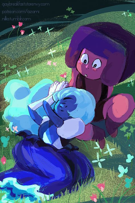 Sapphire Steven Universe, Garnet Steven Universe, Steven Universe Ships, Steven Uni, Steven Universe Wallpaper, Steven Universe Funny, Steven Universe Characters, Steven Universe Gem, To My Wife