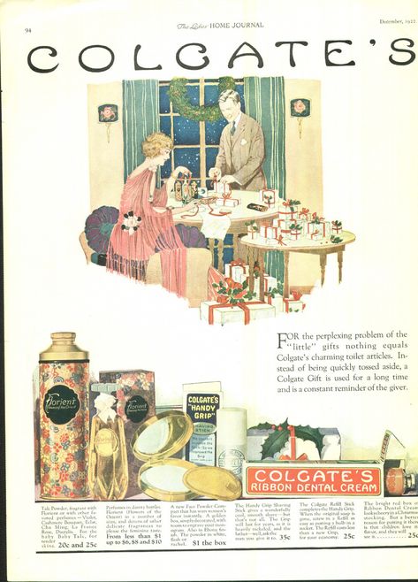 8905a Dental Ads, Beauty Products Labels, Colgate Toothpaste, Nostalgic Images, Print Advertisement, Forest Hill, Vintage Cosmetics, Holiday Prints, Make Your Own Poster