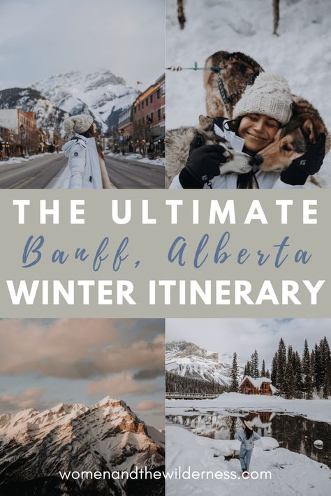 In this ultimate Banff winter guide you will find all of the most epic adventures, delicious eats and cozy spots to rest your head. Banff Fairmont Hotel, Banff In December, Banff In February, Christmas In Banff, Banff Itinerary Winter, Revelstoke Bc Winter, Banff Winter Itinerary, Winter In Banff, Banff In November