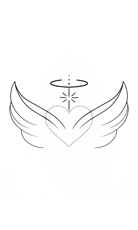 Engel Tattoo Design, Fine Line Angel Wings, Angel Wing Tattoo Memorial, Troy Tattoo, Remember Tattoo, Angle Tattoo, Tattoo Banner, Alas Tattoo, Memorial Tattoo Ideas