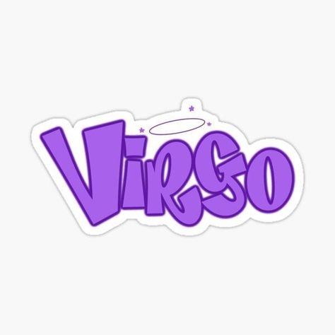 Virgo Bratz, Virgo Stickers, Widgets Purple, Virgo Aesthetics, Purple Stickers, Expression Quotes, Sticker Design Inspiration, Birthday Babe, Makeup Tutorial Eyeliner