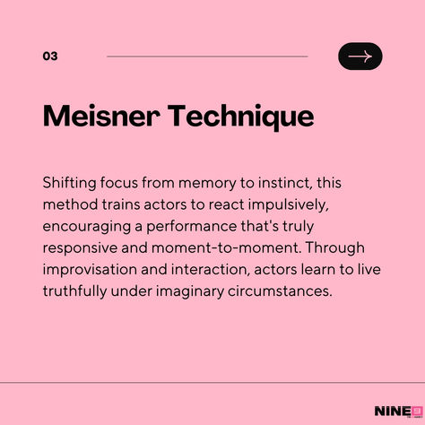 Find your method to the madness of acting in our breakdown of the top techniques used in the industry 🙌 #actingtechniques #actingtips Practice Scripts For Acting, Actor Affirmations, Acting Lines, Actors Advice, Acting Advice, Acting Monologues, Method Acting, Acting Exercises, Dramatic Monologues