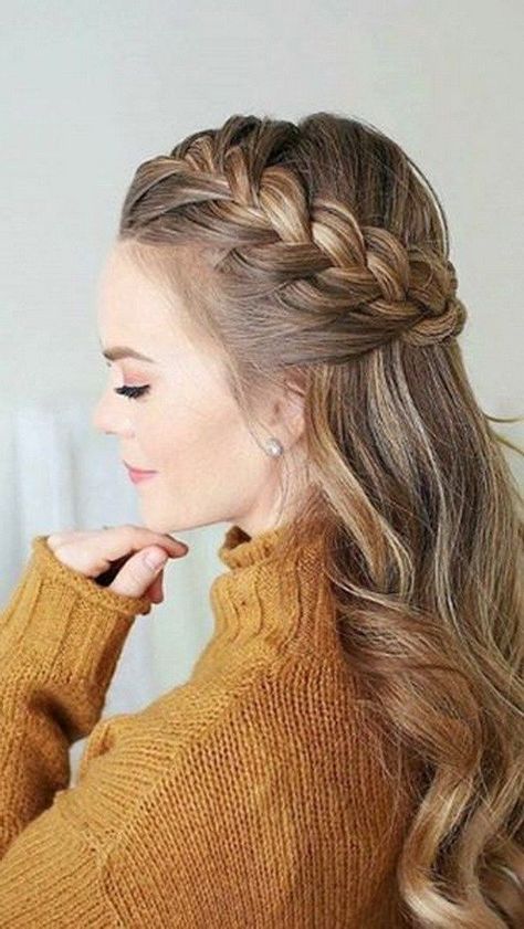 Excellent Free of Charge Homecoming Hairstyles diy Ideas Every single girl desires to function as the homecoming queen. To bounce the night out using your ki #Charge #diy #Excellent #Free #Hairstyles #Homecoming #Ideas Hair Styels, Gorgeous Braids, Inspo Hair, Woman Hairstyles, Amazing Hairstyles, Luxy Hair, French Braid Hairstyles, Fishtail Braid