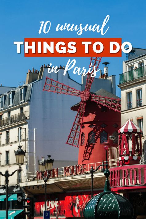 Looking for unusual things to do in Paris, France? Here's your guide to the best attractions and offbeat activities to have fun off the beaten path! Paris Things To Do, Hotels In France, Things To Do In Paris, France Travel Guide, Cheap Things To Do, Paris Travel Guide, City Of Lights, Travel France, Visit France