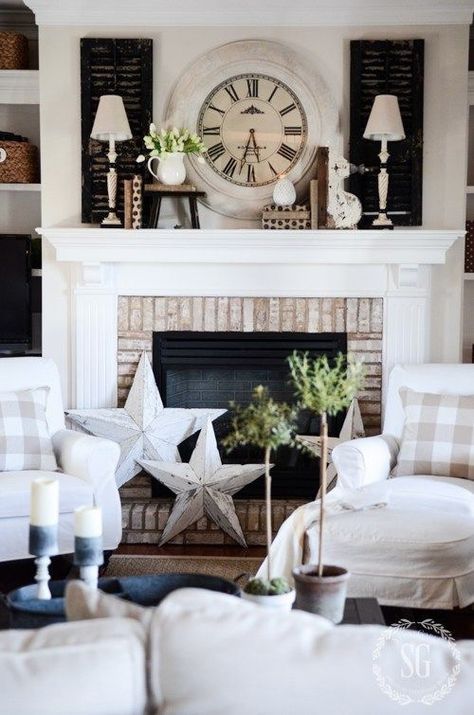 Mantel decorations ideas Hearth Decor, Mantle Decorating, Above The Fireplace, Mantel Decorating, Fireplace Mantles, Mantle Ideas, Fireplace Mantle Decor, Mantel Ideas, Fireplace Mantel Decor