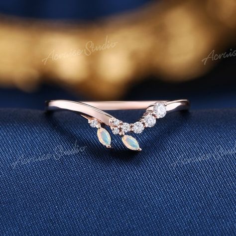 Curved Stacking Wedding Band, Wedding Bands For Women White Gold, Earrings Pictures, Open Wedding Band, Floral Wedding Ring, Wedding Ring Women, Leaf Wedding Band, Floral Wedding Bands, Paper Rings