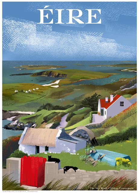 Wexford Ireland, Vintage Ireland, Posters Uk, Irish Travellers, Dorm Art, Poster Store, Retro Travel Poster, Irish History, Photo Wall Collage