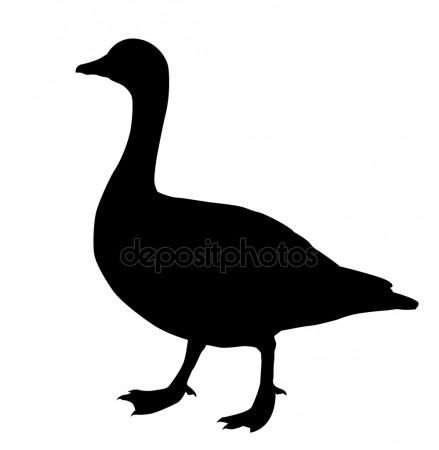 Goose Silhouette, Silhouette Images, Silhouette Projects, Bing Images, Stock Illustration, Animals