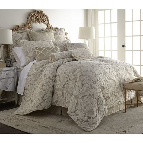 Austin Horn Classics Brighton Luxury Duvet Cover | Perigold Bedding Trends, Bedding Purple, Luxury Duvet Covers, Elegant Bedding, Perfect Bedding, Bedding Stores, King Comforter, King Duvet Cover, Modern Bed