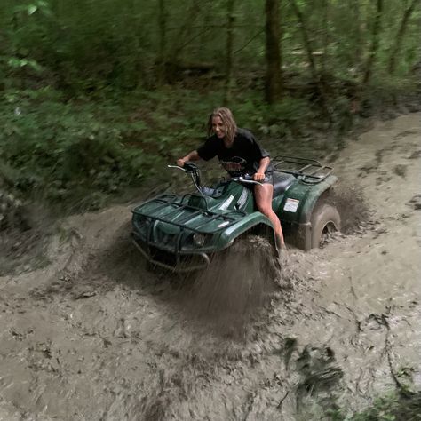 Quads 4 Wheelers, 4 Wheeling Aesthetic, Mudding Four Wheelers Aesthetic, 4 Wheelers Aesthetic, Fourwheeling Outfit, Mudding Aesthetics, 4wheeler Aesthetic, Four Wheeling Aesthetic, 4 Wheeler Aesthetic