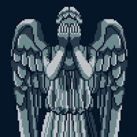 Angel Pixel Art, Pixel Art Pattern, Matt Smith, Alpha Patterns, An Angel, Pattern Art, Pixel Art, Software, Resolution