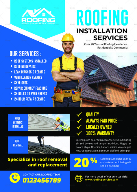 Roofing Service Flyer #Roofing, #Service, #Flyer Roofing Company Logos, Roofing Logo, Roofing Business, House Plans South Africa, Facebook Profile Photo, Construction Business Cards, Roof Inspection, Pamphlet Design, Diy Shop