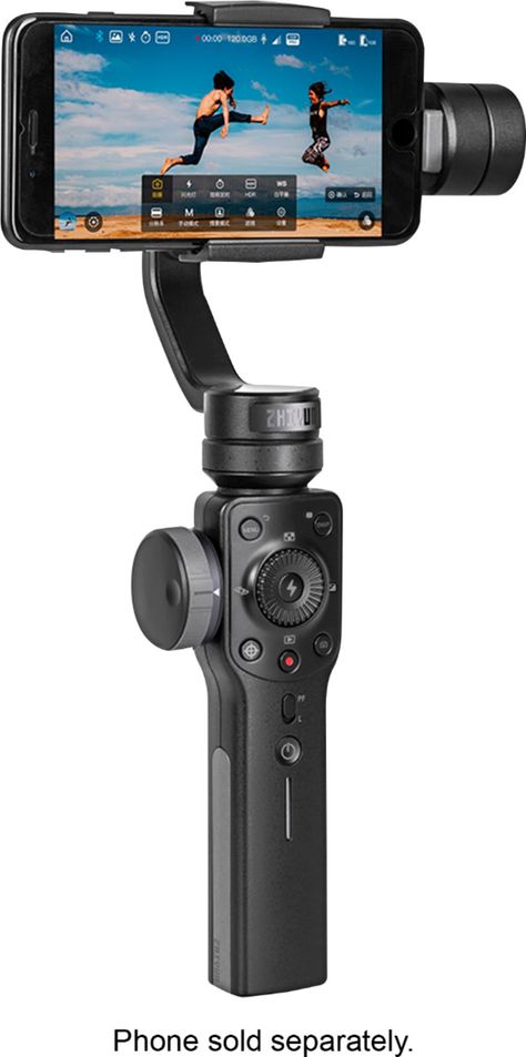 Zhiyun Smooth 4 3-Axis Handheld Gimbal Stabilizer Black SMOOTH-4 - Best Buy Camera For Vlogging, Usb Cable Storage, Dolly Zoom, Dji Osmo Mobile, Travel Film, Best Cameras, Camera Apps, Gimbal Stabilizer, Cinema Photography