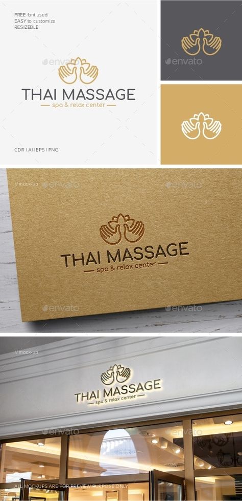 Thai Massage Room Design, Massage Logo Design Ideas, Luxury Spa Logo, Med Spa Logo, Spa Logo Design Ideas, Spa Logo Ideas, Massage Therapy Logo, Massage Logo Design, Logo Design Body