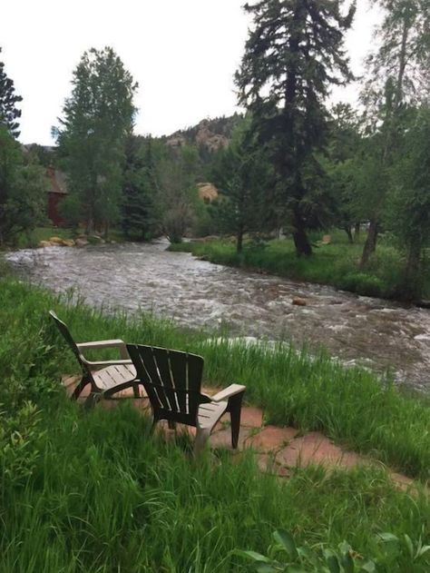 16 Of The Best Estes Park Cabins On The River (Charming Vacation Rentals For A Mountain Getaway!) - Seen By Amy Mountain Getaway, Mountain River, Close Proximity, Estes Park, Rocky Mountain National, Rocky Mountain National Park, Vacation Books, Rocky Mountain, Rental Property