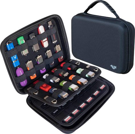 Flash Drive Storage, Usb Case, Hard Drive Storage, Usb Storage, Mini Laptop, New Technology Gadgets, Card Holder Case, Thumb Drive, External Hard Drive