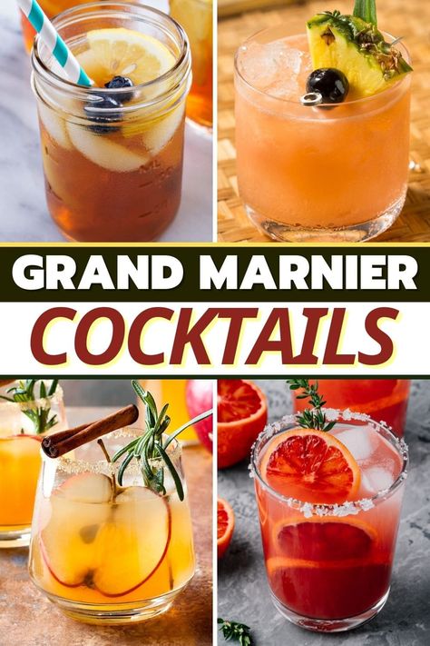 Fruity, fun, and flirty, these Grand Marnier cocktails are a guaranteed good night. From margaritas to mimosas to champagne punch, you'll want to try them all. Recipes Using Grand Marnier, Drinks With Grand Marnier Cocktails, Grand Mariner Recipes, Cocktails With Grand Marnier, Grand Marnier Drinks Cocktails, Grand Marnier Recipes, Drinks With Grand Marnier, Gran Marnier Drinks, Homemade Grand Marnier Recipe