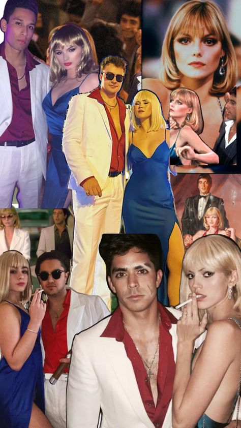 Scarface Outfits, Scarface Costume, Couple Costume, Couples Costumes