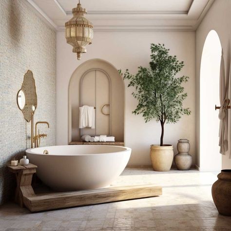 Mediteranean Houses Interior Bathroom, Medditeranean Style Bedroom, Mediteranean Houses Interior Decor, Coastal Mediterranean Interior Design, Medditeranean Style Home, Mediterranean Interior Design Style, Modern Mediterranean Interior Design, Mediterranean Style Bathroom, Mediterranean Style Bedroom