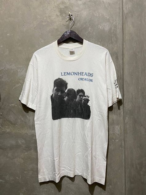 Vintage Vintage Lemonheads Band Tees Taang Records Lemonheads Band, Men's Tops, Band Tees, Vintage Tees, Vintage Tops, Vintage Men, Vintage 90s, The Creator, Mens Graphic Tshirt