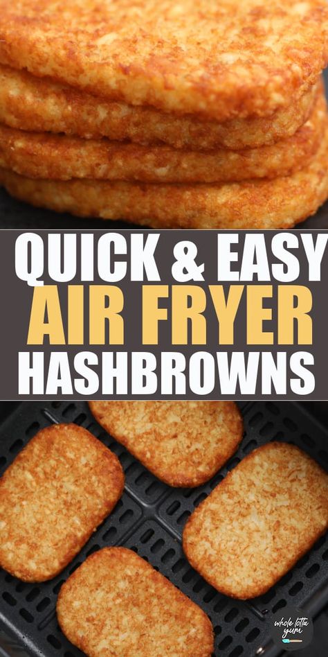 Frozen Hash Browns in Air Fryer