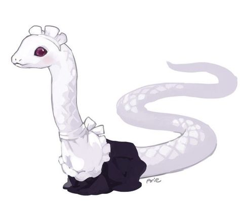 Snake Girl, Snake Art, Pony Drawing, Cute Doodle Art, Anime Character Drawing, Fanarts Anime, Male Art, Cute Anime Pics, Creature Art