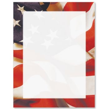 Patriotic Border Letter Paper from Idea Art Free Printable Stationery Paper, Military Frames, Printable Stationery Paper, Paper Border, Lined Writing Paper, Free Printable Stationery, Christmas Border, Patriotic Party, Stationery Storage