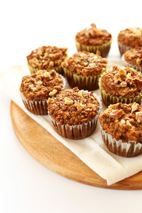 Gluten Free Carrot Muffins, Carrot Apple Muffins, Fiber Meals, Healthy Carrot Muffins, Apple Carrot Muffins, Carrot Cake Recipe Healthy, Healthy Muffin, Carrot Muffins, Dairy Free Breakfasts