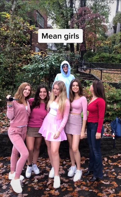 Mean Girls Costume, Girl Group Costume, Costume Inspo, Group Costumes, Mean Girls, Girl Costumes, Costume Ideas, Halloween Costume, Girl Group