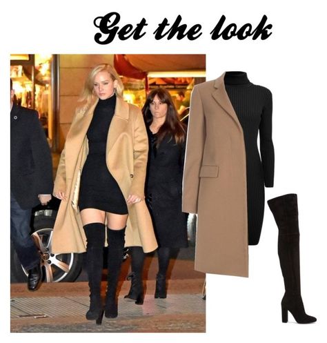 Giuseppe by tina-pieterse on Polyvore featuring Rumour London, Paul Smith, Gianvito Rossi, women's clothing, women's fashion, women, female, woman, misses and juniors Jennifer Lawrence Style, Jennifer Lawrence Pics, Trench Coat Outfit, Tan Coat, Wardrobe Stylist, Celebrity Street Style, Jennifer Lawrence, Thigh High, Over The Knee Boots