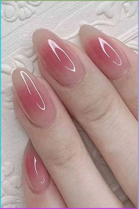 Aura Nails, Prom Nail, Korean Nail Art, Fake Nails Designs, Short Fake Nails, Press On Nails Short, Korean Nails, Nail Care Tips, White Nail