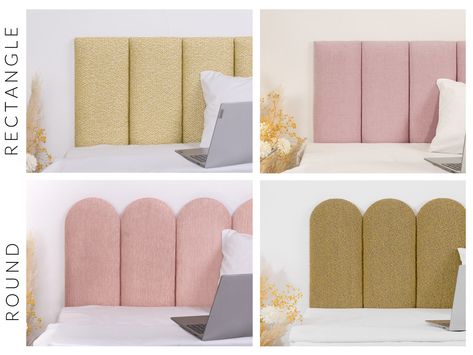 Copper Wall Panel, Copper Headboard, Upholstered Soft Wall Panel, Padded Boards, Woven Fabric, Simple Installation, All Sizes - Etsy UK Fabric Wall Panels Bedroom, Padded Wall Panels Diy, Olive Green Headboard, Padded Wall Panels, Diy Fabric Headboard, Fabric Bed Headboard, Headboard Panels, Fabric Wall Panels, Panels Bedroom