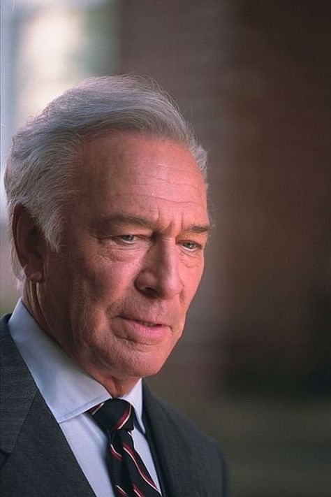 Christopher Plummer Chris Plummer, A Beautiful Mind, Christopher Plummer, Hollywood Men, Ewan Mcgregor, December 13, Great Films, Toronto Ontario, Hollywood Actor