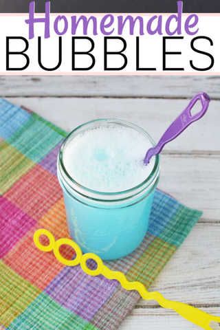 Learn how to make homemade bubbles solution for your kids they will love. It is so easy and frugal to make homemade bubbles and your kids will have a blast. #kidactivities #kidactivity #kidsactivities #kidsactivitiesblog #onecrazymom #bubbles #easydiy #easydiyforkids #homemadebubbles #frugalliving Best Bubble Recipe, How To Make Bubbles Solution, Easy Homemade Playdough Recipe, Homemade Bubble Solution, Bubble Mixture, Beach Party Games, Handicraft Ideas, Bubble Recipe, Bubble Mix