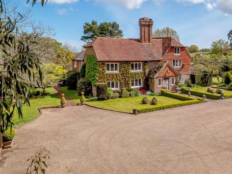 Strutt & Parker - Lewes present this 5 bedroom detached house in Bodle Street Green, Hailsham, East Sussex Tv Houses, Build Me Up Buttercup, National Road, Inglenook Fireplace, Crafting Inspiration, Old Manor, Bedroom Cottage, Wooden Gates, Small Waterfall