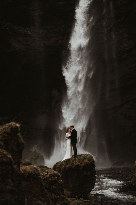 Wedding Dress Trashing Photo Shoots, Fairytale Elopement, Elope Ideas, Iceland Wallpaper, Iceland Travel Photography, Suzanne Harward, Frost Photography, Iceland Elopement, Waterfall Wedding