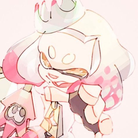 Pearl Splatoon, Splatoon, Hair, Pink