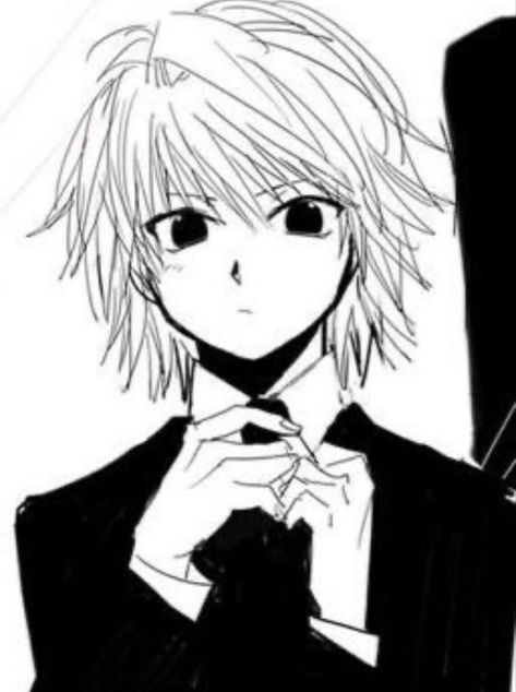 kurapika suit manga panel cute hxh hunterxhunter Kurapika In A Suit, Kurapika Suit, On Twitter, Twitter, Anime