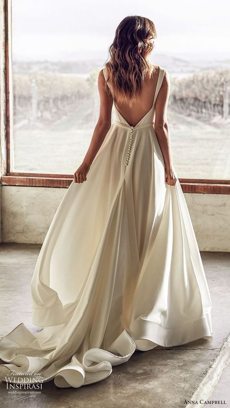 Anna Campbell Dress, Anna Campbell Wedding Dress, Anna Campbell, Aline Wedding Dress, 2016 Trends, Wedding Dress Inspiration, Romantic Weddings, Wedding Dresses Simple, A-line Wedding Dress