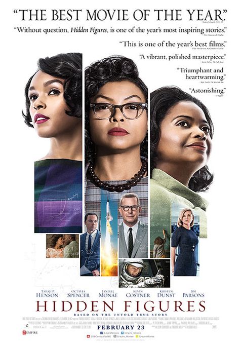 Margot Lee, Octavia Spencer, John Glenn, Mahershala Ali, Yuval Noah Harari, Jim Parsons, Hidden Figures, Harper Lee, Neil Armstrong