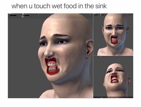 When you touch wet food in the sink. Relatable Posts, Totally Me, Funny Random, Ha Ha Ha, Teenager Posts, Laughter Is The Best Medicine, Made Me Laugh, I Can Relate, Funny Pins