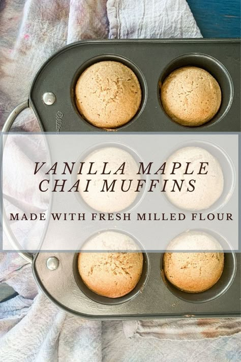 Fresh Milled Flour Breakfast, Fresh Milled Muffin Recipes, Freshly Milled Flour Muffins, Fresh Milled Flour Cupcakes, Fresh Milled Flour Scones, Fresh Milled Flour Pasta, Fresh Milled Muffins, Fresh Milled Flour Desserts, Fresh Ground Flour Recipes