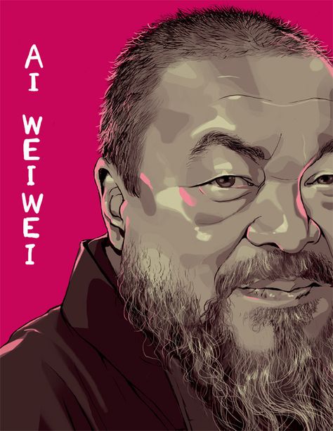 tropical toxic: Ai Weiwei X 2 Frank Stockton, Tomer Hanuka, American Illustration, School Of Visual Arts, Comic Drawing, Nice Art, Art Style Inspiration, Athens Greece, Art Styles