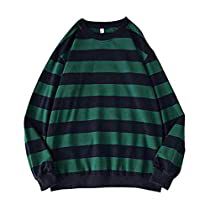 Stripe Sweatshirt, Long Tee Shirts, Oversize Pullover, Striped Sweatshirts, Swaggy Outfits, Casual Stripes, Cotton Pullover, Long Sleeve Tee Shirts, Dream Clothes