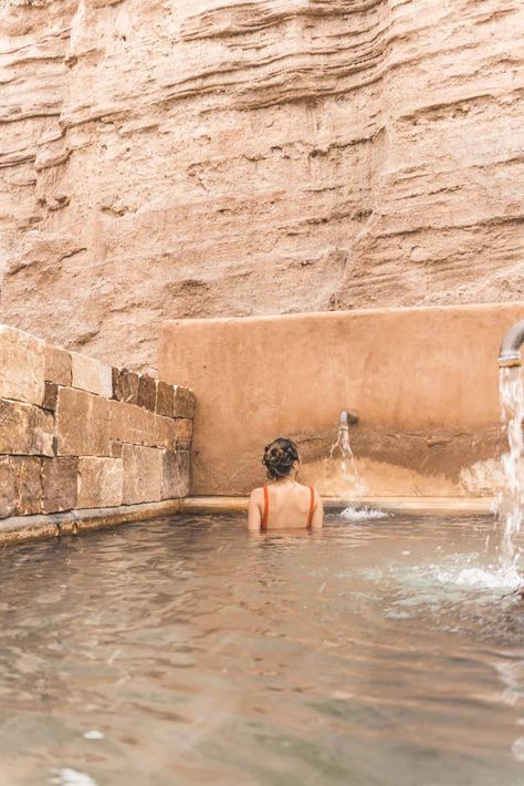 15 Top Things To Do In New Mexico | A Taste of Koko New Mexico Aesthetic, New Mexico Vacation, New Mexico Road Trip, Travel New Mexico, Natural Hot Springs, Cozumel Mexico, Albuquerque New Mexico, Land Of Enchantment, México City