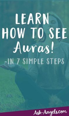 Learn How to See Auras See Auras, How To See Aura, Usui Reiki, Aura Reading, Reiki Healer, Reiki Symbols, Psychic Development, Aura Colors, Spiritual Guidance