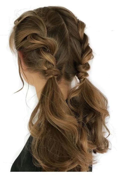 #trendy hairstyle #hair types #autumn hairstyles #autumn hair #hair tutorial #cheveux d'automne #braided hair tutorial #fall hair colors #hair do #fall hairstyles #bangs with long hair #rockabilly hair tutorial #messy bun tutorial #curly hairstyles #fall hair #curly hairstyles #couleur cheveux automne #low lights for blonde hair #hairstyle for every hair type #newest trends #festive hairstyle #hoco hairstyles #penteados elegantes #coiffure automne #hear me out #christmas wallpaper #lyrics Blue And Black Braids, Easy Back To School Hairstyles, Hair Braid Designs, Gemini Hair, Side Braids, Girl Hairdos, Girly Hairstyles, Venus Of Willendorf, Summer Hair Trends